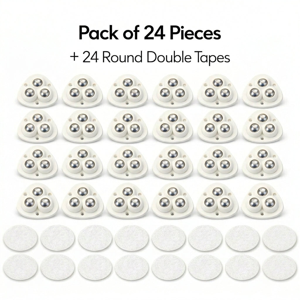 Heavy Duty 360° Rotating Furniture Mover Wheels