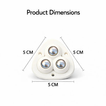 Heavy Duty 360° Rotating Furniture Mover Wheels