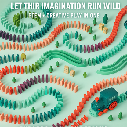 Montessori Domino Train™ - Educational Train