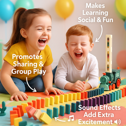 Montessori Domino Train™ - Educational Train