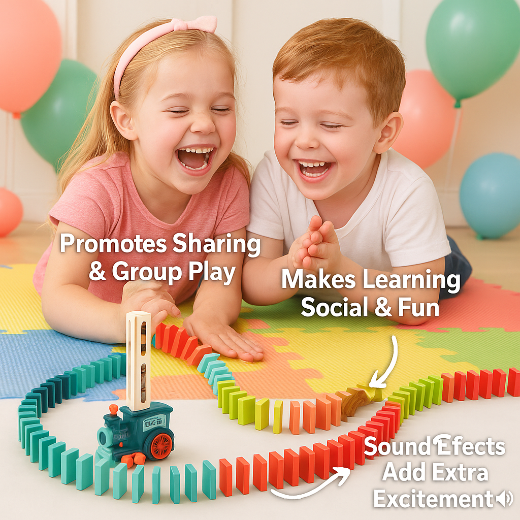 Montessori Domino Train™ - Educational Train