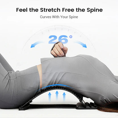 Magnetic Therapy Acupuncture Massage Lumbar Stretcher