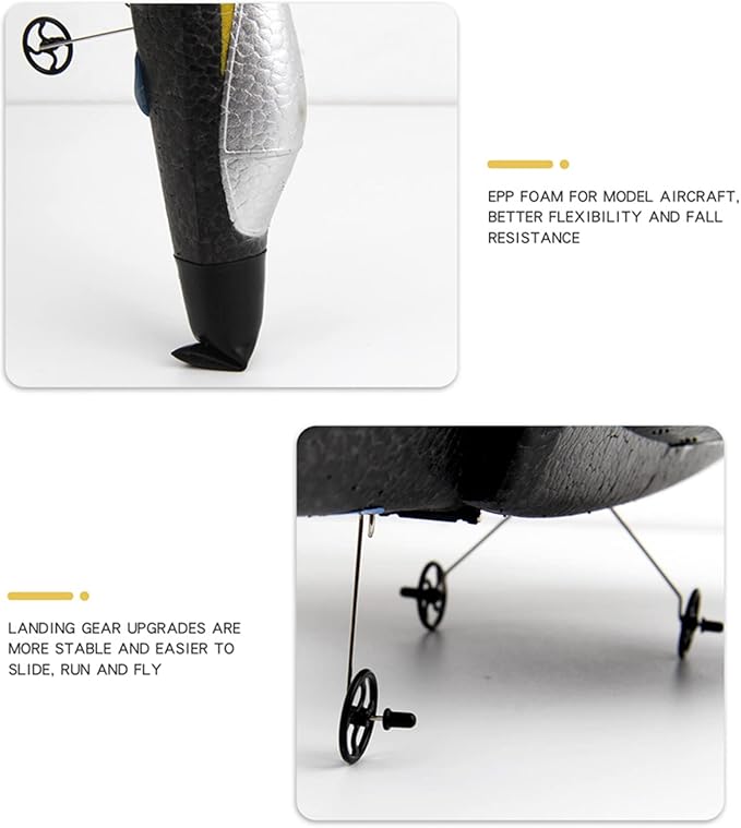 RC Airplane with remote Controlled Flying Toy for Kids and Adults