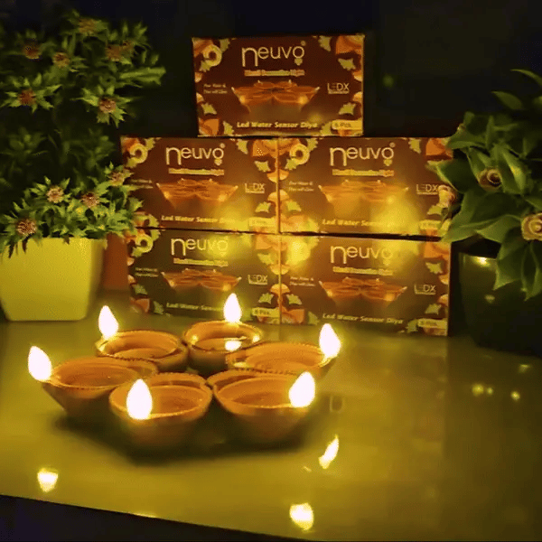 LED Water Sensor Diya