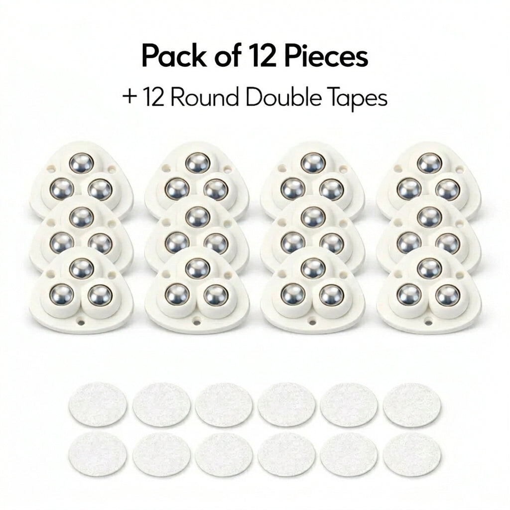 Heavy Duty 360° Rotating Furniture Mover Wheels