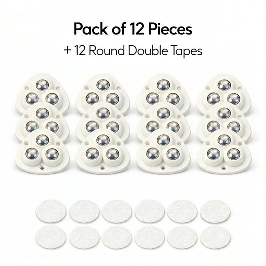Heavy Duty 360° Rotating Furniture Mover Wheels