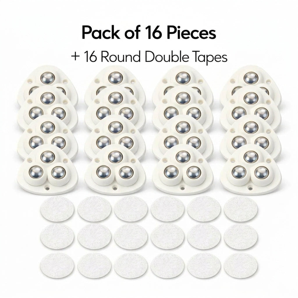 Heavy Duty 360° Rotating Furniture Mover Wheels