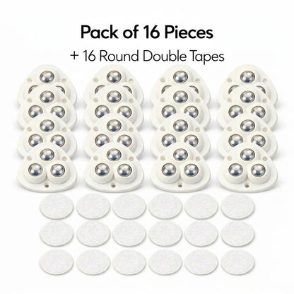 Heavy Duty 360° Rotating Furniture Mover Wheels
