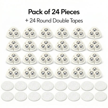 Heavy Duty 360° Rotating Furniture Mover Wheels