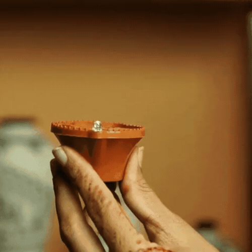 LED Water Sensor Diya